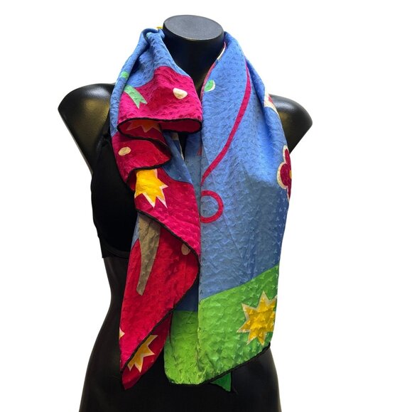 Tiffany & Co. Multicolor Cancer Awareness Scarf - Picture 4 of 6
